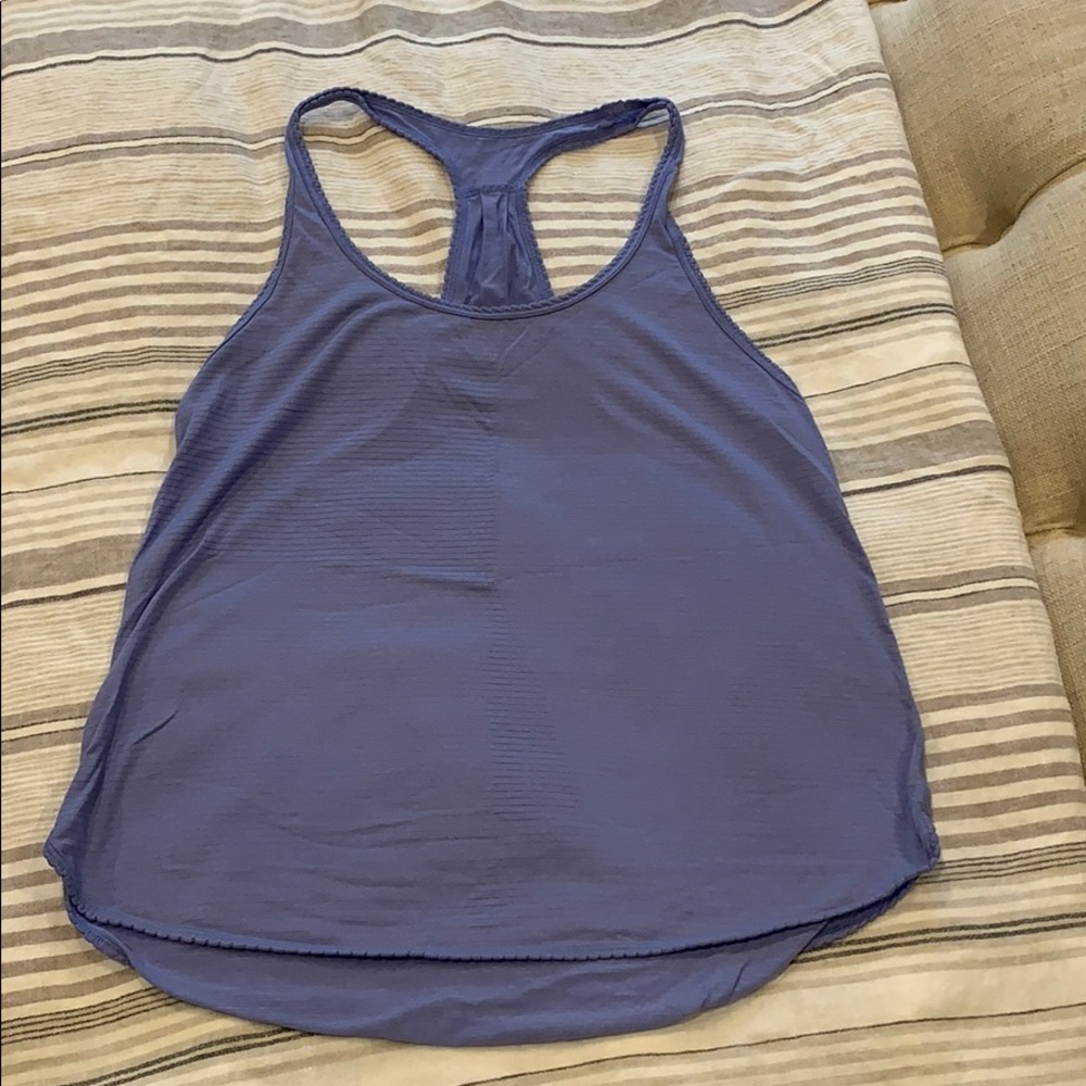 Purple lululemon tank size 6